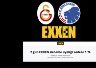 Exxen tek seferlik spor paketi üyeliği ne kadar? 1 TL deneme üyeliği nasıl yapılır?