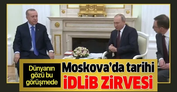 Başkan Erdoğan-Putin zirvesi başladı