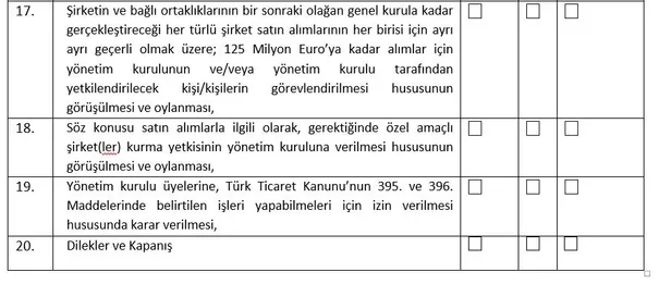 Türk Telekomünikasyon A.Ş. Yönetim Kurulu Başkanlığı’ndan 2022 Faaliyet Yılına İlişkin Olağan Genel Kurul Toplantısı’na Davet-10