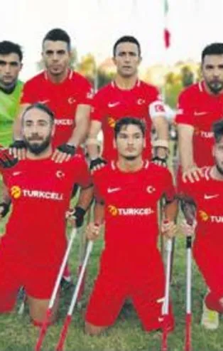 Ampute Milli Takımı ABD’yi 5 golle devirdi