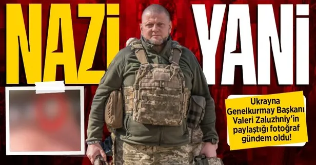 Ukrayna Genelkurmay Başkanı Valeri Zaluzhniy’in sosyal medyada paylaştığı fotoğraftaki detay gündem oldu