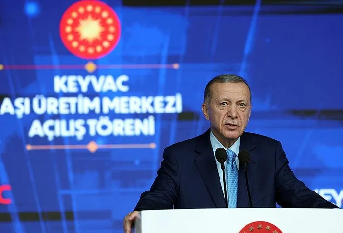 Başkan Erdoğan'dan KeyVac Aşı Üretim Merkezi Açılış Töreni'nde önemli açıklamalar-2