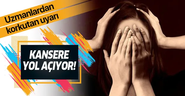 Stres kansere bile yol açabilir!