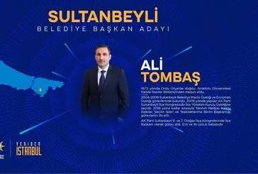 Ali Tombaş kimdir, kaç yaşında, nereli? İstanbul Sultanbeyli Belediyesi AK Parti MHP, CHP ve İYİ Parti adayları başkan adayları kim oldu?