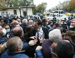 Meclis önünde CHP ve HDP provokasyonu!