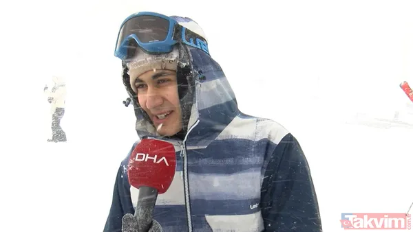 Uludağ doldu taştı! Yoğun sis ve tipiye rağmen kayak severler akın etti - 15