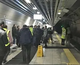 Marmaray’da su sızıntısı!