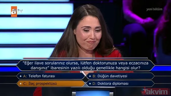 Kim Milyoner Olmak İster'de Fatih Terim sorusu! Adana Demirspor taraftarı yarışmacı risk aldı! "Galatasaray'ın 2000 yılında UEFA Kupası'nı..." - 45