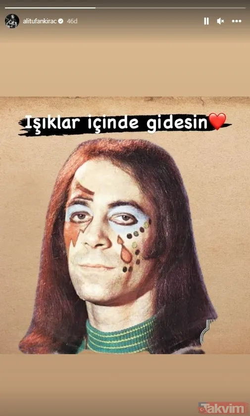 Rock Müzisyeni Kıraç: Allah Rahmet Eylesin. Işıklar İçinde Gidesin.