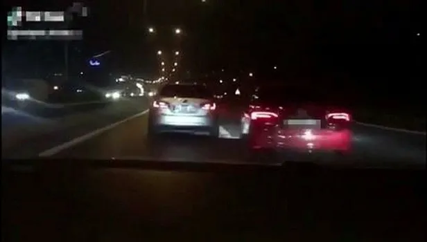 TEM otoyolu üzerinde makas terörü! O maganda gözaltında-3