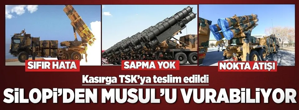 Milli füze sistemi Kasırga TSK envanterinde