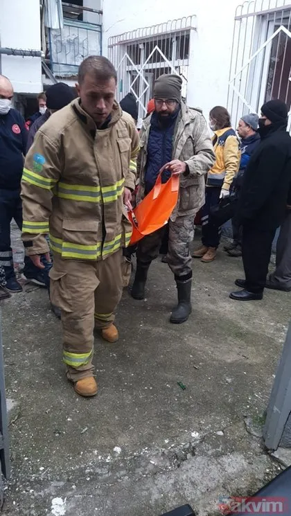 Bomba gibi! Mutfak tüpü evi yıktı
