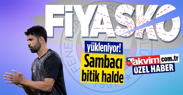 Fenerbahçe'nin peşinden koştuğu Diego Costa bitik halde