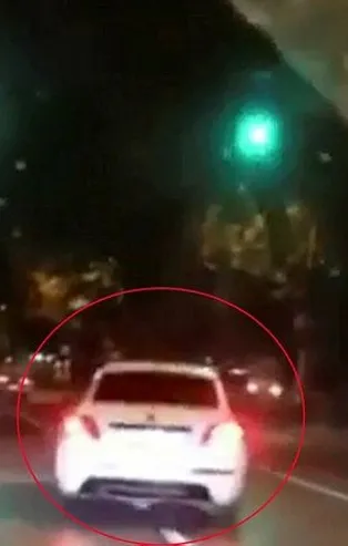 Trafik magandası Bağdat Caddesi'nde terör estirdi