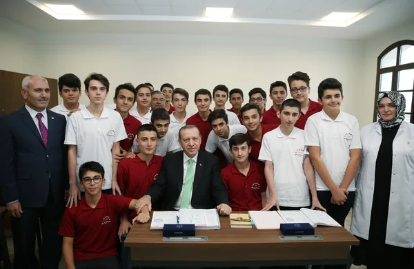 İlk dersi Erdoğan verdi-6
