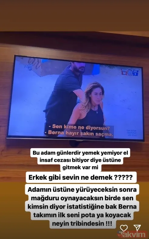 2024 Survivor Yunus Emre Özden’nin eşi bakın kim çıktı! Berna Canbeldek’e ateş püskürdü! “Hasta babasının ahı sizi tutsun...” - 8