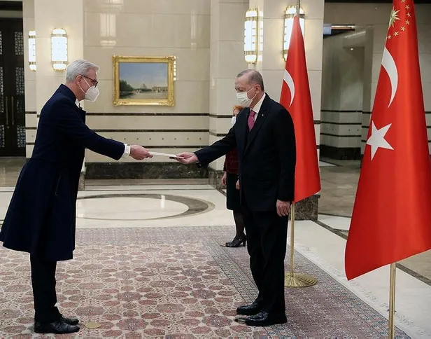 Son dakika: Başkan Erdoğan güven mektubu sunan büyükelçileri kabul etti-5