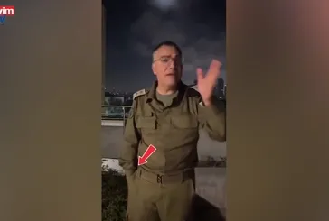 İran füze fırlattı Adraee'nin eli titredi: O anlar alay konusu oldu