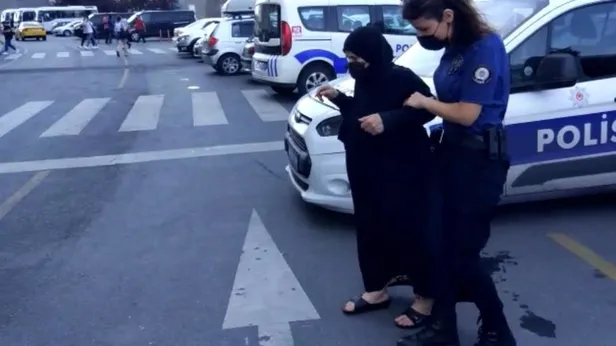 Kağıthane'de dehşete düşüren görüntüler! Engelli torununu döven 75 yaşındaki kadın tutuklandı-6