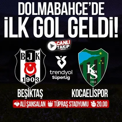 Beşiktaş - Kocaelispor | CANLI