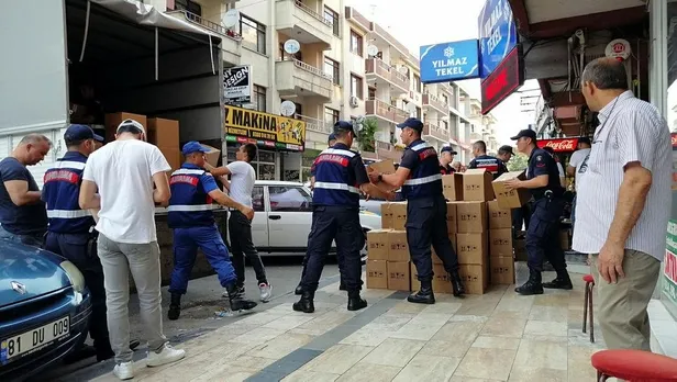 Düzce'de bin 500 şişe kaçak içki ele geçirdi-1