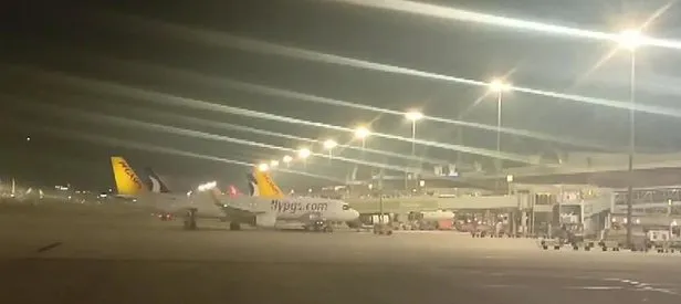 Havalimanında bomba ihbarı!