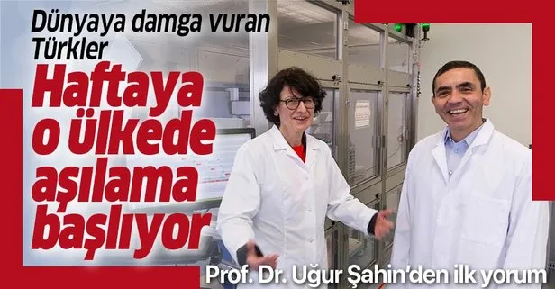 SON DAKİKA: Türk profesör Uğur Şahin’in aşısı İngiltere’de onaylandı