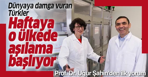 SON DAKİKA: Türk profesör Uğur Şahin'in aşısı İngiltere'de onaylandı