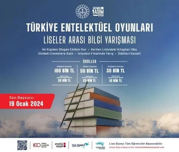 İki kişilik takımını kur: Türkiye Entelektüel Oyunları "Liseler Arası Bilgi Yarışması" Nisan ayında başlıyor! İşte başvuru şartları ve tarihleri-3