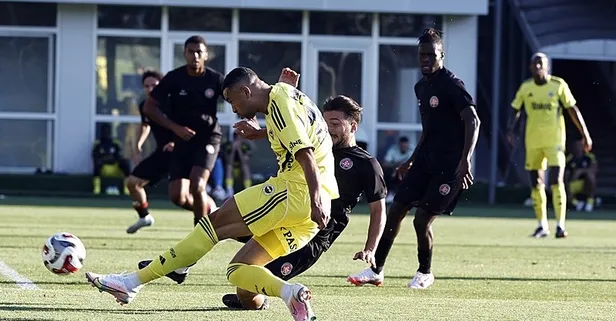 Fenerbahçe hazırlık maçında Karagümrük ile 2-2 berabere kaldı