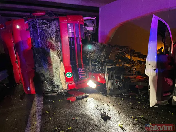 Son dakika: Bolu Dağı'nda zincirleme trafik kazası! Çok sayıda yaralı var: Olay yerinden görüntüler - 5