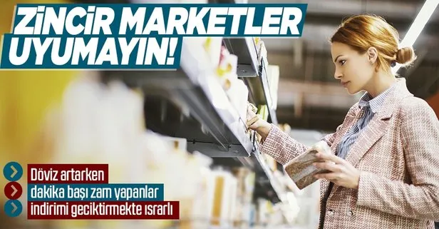 Marketler indirime gidecek mi?