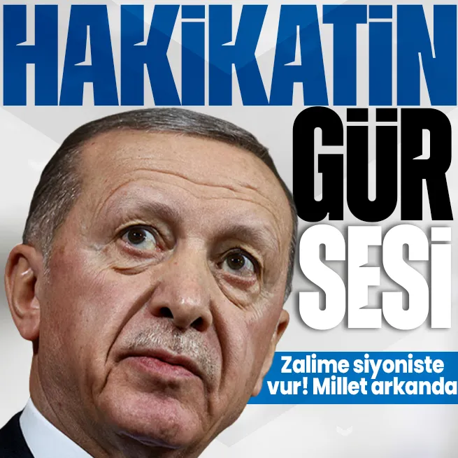 Başkan Erdoğanın dünyaya verdiği Filistin mesajına destek yağdı: Hakikatin gür sesi