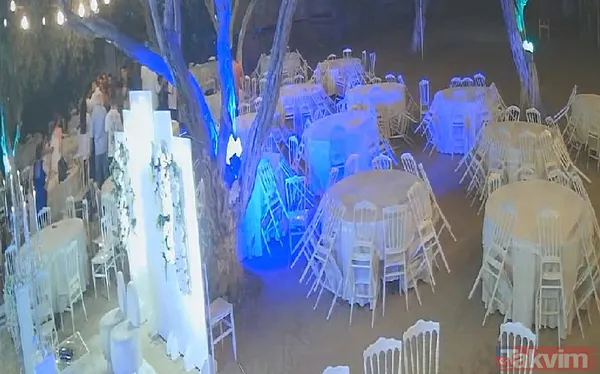 Düğün salonu karıştı: Yumruklar sandalyeler havada uçuştu! Gelin ve damat... - 10