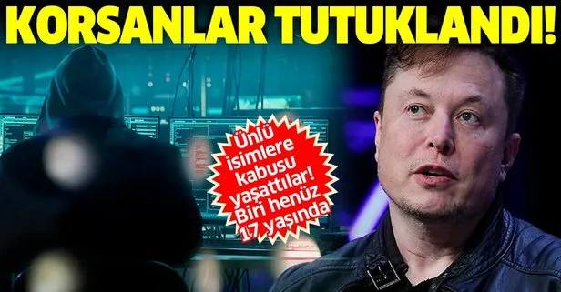 Son dakika: Ünlülerin Twitter hesaplarını ele geçiren internet korsanları tutuklandı