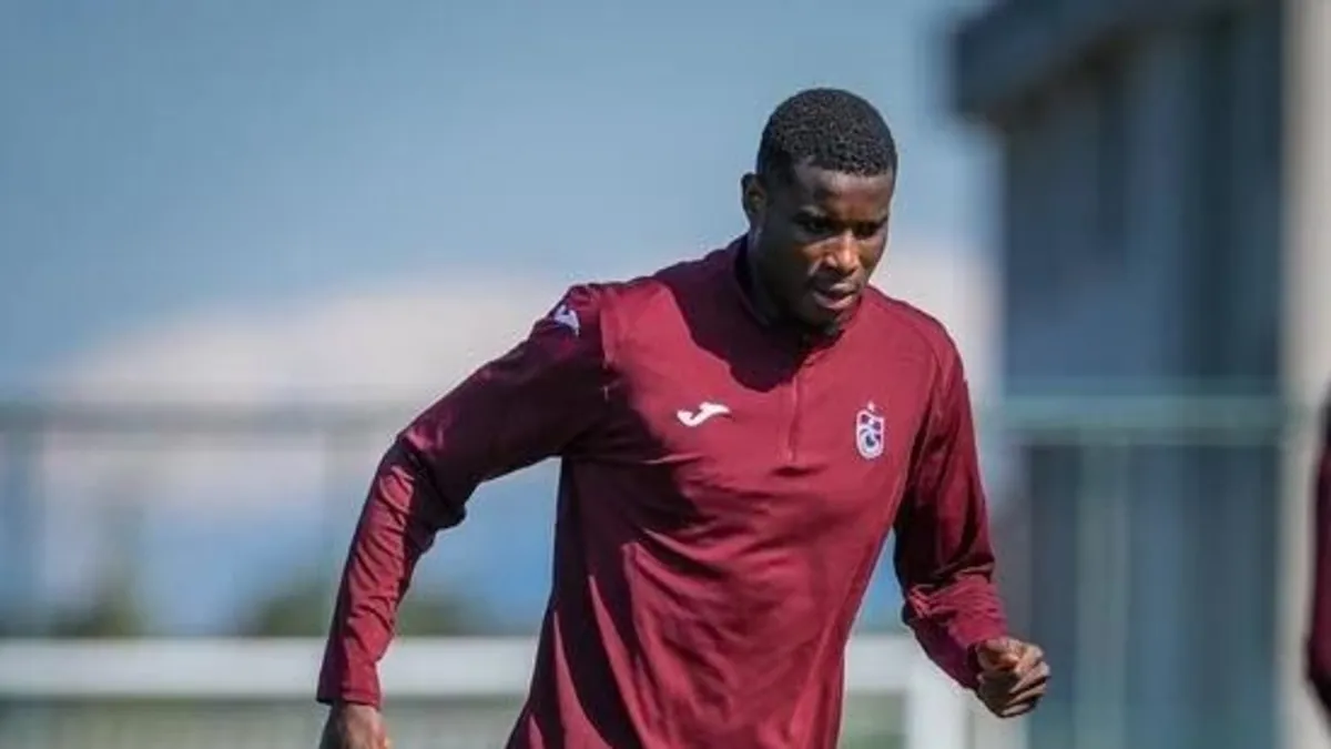 Trabzonspor'da Onuachu müjdesi