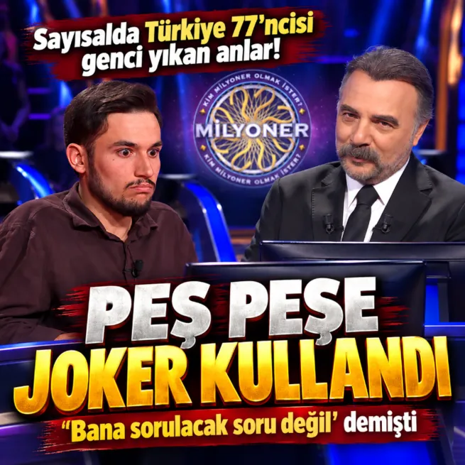 Bana sorulacak soru değil demişti: Sayısalda Türkiye 77ncisi yarışmacı hangi soruda elendi?