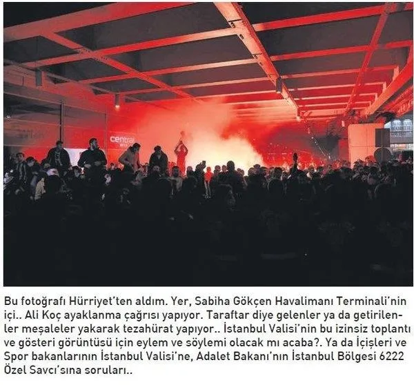 Fenerbahçe Başkanı Ali Koç'un ayaklanma çağrısına sert tepki: Anarşi olur kan dökülür-6