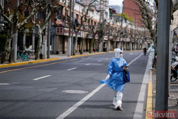 SON DAKİKA: Şanghay'da koronavirüs paniği! Sokağa çıkma yasakları devam ediyor - 9