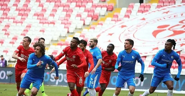Sivasspor ile BB Erzurumspor yenişemedi! Sivasspor 0 - 0 BB Erzurumspor maç sonucu