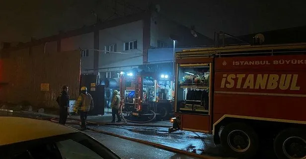 Son dakika: İstanbul Başakşehir’de korkutan yangın