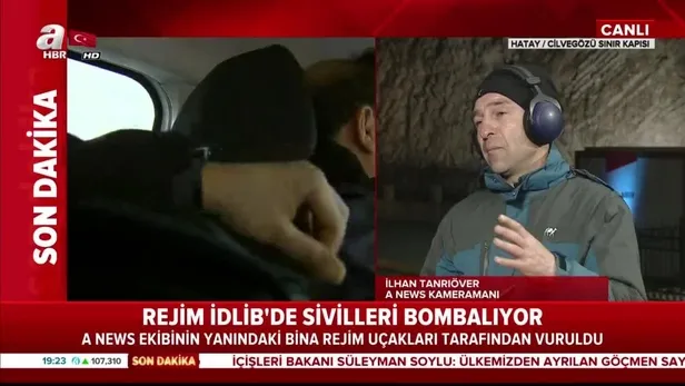 Son dakika: A Haber'e Yunan askerinden alçak saldırı! Dehşet anlarını canlı yayında anlattı-1
