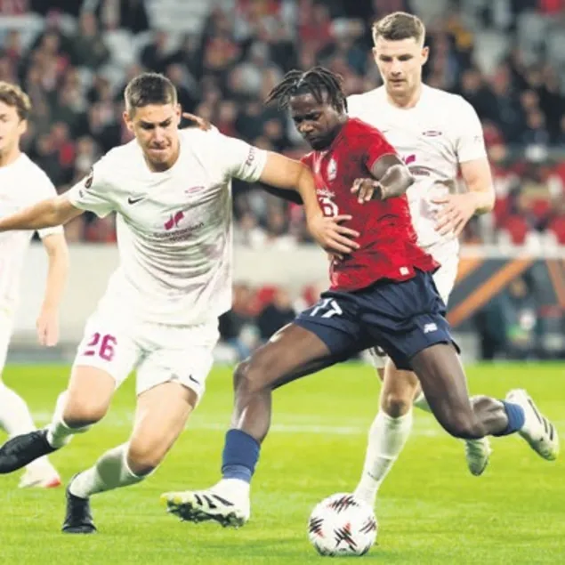 Lille Brann’ı 2 golle yıktı