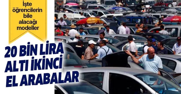 20 Bin Ve 30 Bin Liraya Satilan Ikinci El Arabalar Oldukca Ilgi Cekiyor Takvim