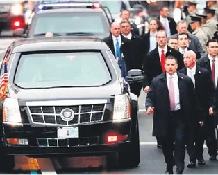 Başkan gibi korunuyor