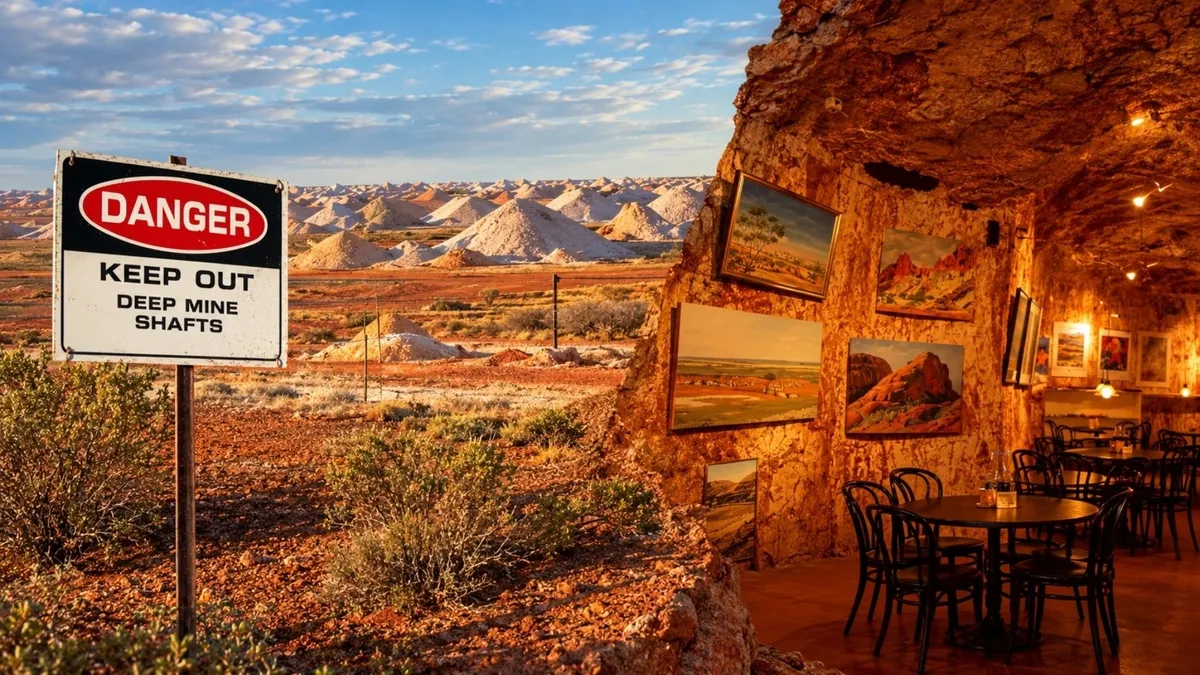 Yer altında yaşayan kasaba! Güneş yüzü görmeden yaşayan Coober Pedy sakinlerinin 7 ilginç kuralı