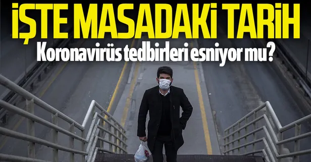 Koronavirüs tedbirleri esnetilecek mi? İşte masadaki tarih...