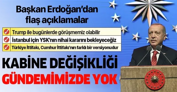 Son dakika: Başkan Erdoğan’dan flaş açıklamalar