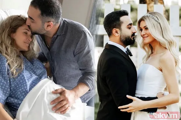 Güldür Güldür’ün Bilal'i Onur Buldu'nun eşi Duygu ve kızı Masal'a bakın! 40 gün önce baba olmuştu: "Sevgilim bütün cefayı çekse de..." - 1