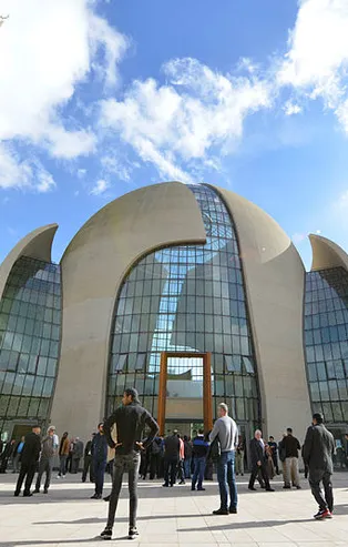 İşte Erdoğan'ın açtığı DİTİB Merkez Camisi